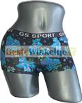 2x GS Sport Dames Print Zwart/Turqoise M