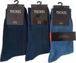 6x Teckel Damessokken Blauw Jeans assorti