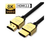 DrPhone VEGGIEG Series HDMI naar HDMI 2.1 Kabel - 8K 60Hz -
