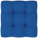 vidaXL Coussin de canapé palette Bleu royal 50x50x10 cm