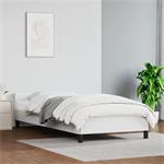 vidaXL Cadre de lit avec tête de lit Blanc 80x200 cm Similic