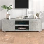 vidaXL Tv-meubel 110x40x35 cm bewerkt hout betongrijs