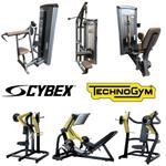 Complete Krachtset Technogym en Cybex | 14 machines | plate