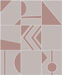 Behang HookedOnWalls Tinted Tiles Groove 29041