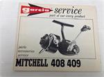 Garcia service boekje van Mitchell 408 409 molen