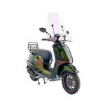 Vespa Custom Sprint Galaxy Green (Green-Brown Metallic) bij