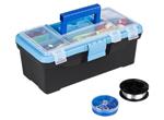 HI Viskoffer - 42 delige set - Blinkers/Lood - 32x18x13cm -
