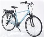 BTI E-Bike D1 28 Inch Heren 7V V-Brakes Aqua blue mat 50 of