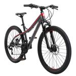 BIKESTAR 26 Inch Hardtail Alu MTB, 21V, 
Grijs/Rood