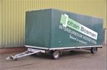 Meto gesloten schamelwagen (554x221x207) 2500kg  aanhanger a