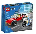 Lego City 60392 Achtervolging auto op politiemotor