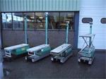 Buitendijk & Slaman electro buisrailwagen met mechanische schaar, 42,5 cm spoor
