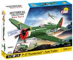 COBI  5736 P-47 Thunderbolt & Tank Trailer
