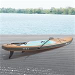 [in.tec] SUP board opblaasbaar Palmeira houtkleurig en grijs