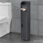 Toiletrol houder Leoben HKC toiletkast 80x15x15 cm donkergri