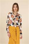 Blouse  Sophyline  8145 Ecru-Pink