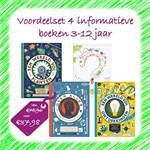 Voordeelset 4 informatieve boeken 3-12 jaar