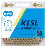 KMC K1SL Narrow Ti-N Gold ketting