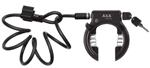 Ringslot Axa Solid Plus ART2 + Newton PL150 - Zwart