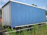 Losse Laadbak 7,15L 2,44B 2,40H Blauw Gesloten