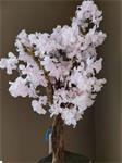 Fluffy volle kunst bloesemboom - roze - 75cm -
