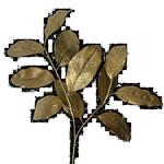 Gouden blad tak - Large - 90cm -