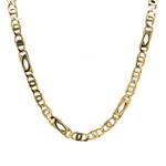 Gouden collier valkenoog 51 cm 14 krt  €1497.5