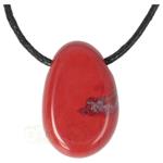 Rode Jaspis hanger Nr 11