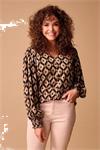 Top Vleermuismouwen Sahara 5101 Black