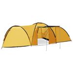 vidaXL Tente igloo de camping 650x240x190 cm 8 personnes Jau