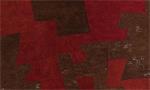 Behang Arte Bark Cloth Red brown bark / 3003 pan. 229