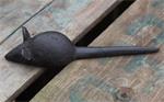 Muis, gietijzer, 11,8 cm.
