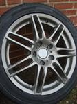 17'' inch RS4 Antraciet velgen en banden 5x112