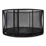 Etan Premium Gold inground trampoline 427cm Combi Zwart