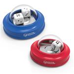 Dice poppers / dobbelsteen gooiers (set van 2 st.)