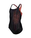 Arena G Swimsuit Swim Pro Back Graphic L black-floreale 6-7