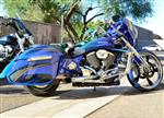 Trask 2 Into 1 Chrome Hotrod Exhaust Victory Bagger/Touring