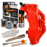 Foliatec Remklauwlakset - NEON rood - 4 Componenten