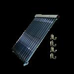Prisma Pro 12 CPC Zonnecollector met 1440 Wp vermogen. Met schuin dak ophanging