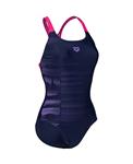 Arena W Swimsuit Swim Pro Back Graphic B navy-rose 46