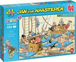 Jan van Haasteren Junior Apenkooien puzzel - 240 stukjes - K