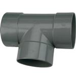 Wavin t-stuk  88gr 110mm 3xmof