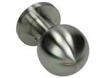 Yale draaibol links op rozet 50mm inox