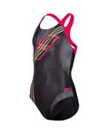 Arena G Swimsuit Swim Pro Back Placement black-rose 14-15