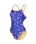 Arena W Swimsuit Challenge Back Reversible mango-multi 34