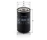 MANN Filter Oliefilter W 719/36