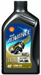 Shell Advance 4T Ultra 15W50 1 Liter