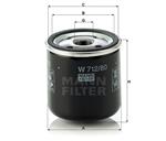 MANN Filter Oliefilter W 712/80