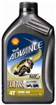 Shell Advance 4T Ultra 10W40 1 Liter