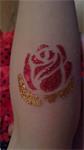 Glittertattoo op uw kinderverjaardag